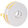 vidaXL Self-adhesive Foam Tape 2 pcs White 20mm x 5m CR Foam
