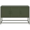 vidaXL TV Cabinet Olive Green 100.5x39x60.5 cm Steel