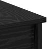 vidaXL Coffee Table Black Oak 102 x 50.5 x 46.5 cm Engineered Wood