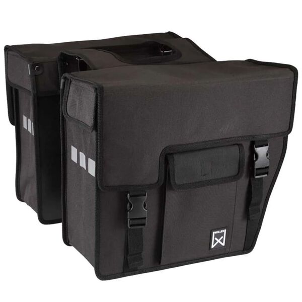 Willex Bicycle Panniers Shopper 33 L Black 10701