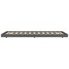 vidaXL Bed Frame without Mattress Grey 90x200 cm Solid Wood Pine