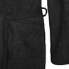 vidaXL Bathrobe KINN Black S Cotton