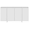 vidaXL Sideboard White 135 x 41 x 75 cm Engineered Wood