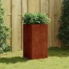 vidaXL Planter 40x40x80 cm Corten Steel