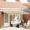 vidaXL Retractable Awning Yellow 400 x 200 cm Fabric
