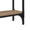 vidaXL Console Table Artisan Oak 75 x 22.5 x 75 cm Engineered Wood