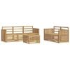 vidaXL Sofa Sets Solid Acacia Wood