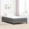 vidaXL Bed Mattress with Mattress Light Grey 120 x 190 cm Fabric
