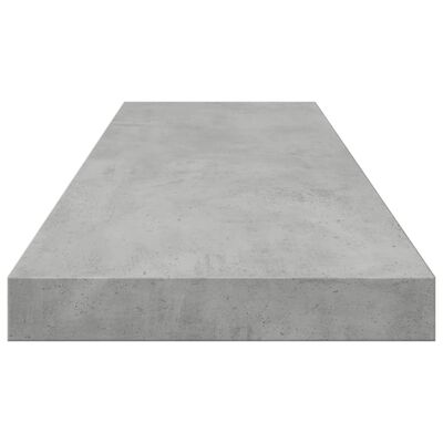 vidaXL Bookshelf Boards 8 pcs Concrete Grey 80x10x1.5 cm Engineered Wood