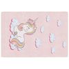 vidaXL Kids'Rug Pink 160x230 cm Unicorn Washable