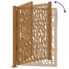 vidaXL Garden Gate 100x150 cm Weathering Steel Trace Design