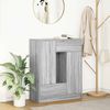 vidaXL Sideboard with Drawers and Doors Grey Sonoma 73x31x90 cm
