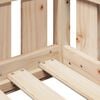 vidaXL Kids' House Bed Frame without Mattress 90x200 cm Solid Wood Pine