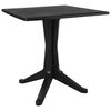 vidaXL Garden Table Anthracite 70x70x71.7 cm Plastic