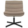 vidaXL Swivel Chair Cappuccino 63 x 75 x 76 cm PU