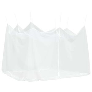 vidaXL Garden Mosquito Net Rectangular 220 mesh White Polyester