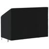 vidaXL 2-Seater Bench Cover Black 134x70x65/94 cm 420D Oxford