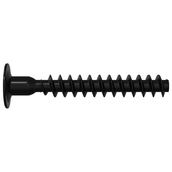 vidaXL Socket Cap Head Screw 12 pcs Black M5 x 40 mm Iron