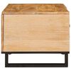 vidaXL Coffee Table Natural 80 x 50 x 40 cm Solid Mango Wood
