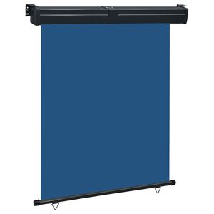vidaXL Balcony Side Awning 145x250 cm Blue
