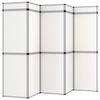 vidaXL 15-Panel Folding Exhibition Display Wall 302x200 cm White