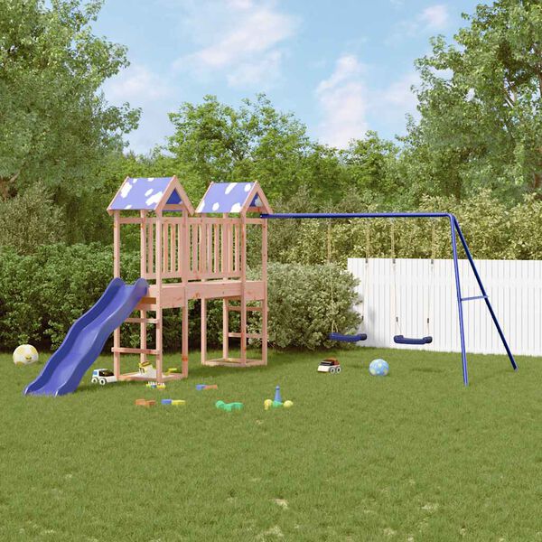 vidaXL Outdoor Playset Solid Wood Douglas