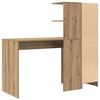 vidaXL Desk 2 pcs Artisan Oak