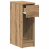 vidaXL Bedside Cabinets with Drawer 2 pcs Artisan Oak 20x36x60 cm