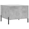 vidaXL Coffee Table Concrete Grey 50x50x40 cm Engineered Wood