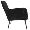 vidaXL Armchair Black 79 x 62 x 79 cm Velvet