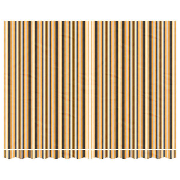vidaXL Replacement Fabric for Awning Multicolour Stripe 3.5x2.5 m
