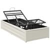 vidaXL Electric Adjustable Bed Frame White 200 x 100 x 33.5 cm Steel