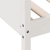 vidaXL Day Bed without Mattress White 90x190 cm Single Solid Wood Pine