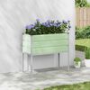 vidaXL Planter Pastel Green 100 x 45 x 90 cm Galvanised Steel