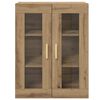 vidaXL Hanging Wall Cabinet Artisian Oak 69.5x34x90 cm