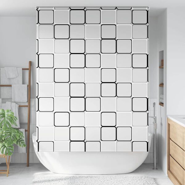 vidaXL Shower Roller Blind 150x240 cm Fabric Width 146 cm