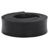 vidaXL Rubber Edge for Snow Plow Black 200x10x2 cm