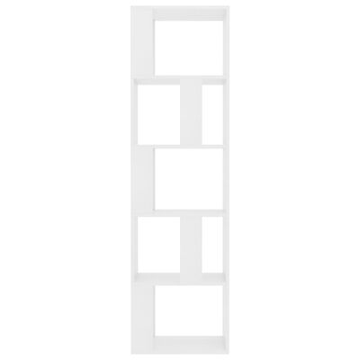 vidaXL Book Cabinet/Room Divider White 45x24x159 cm Engineered Wood