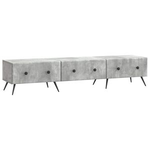 vidaXL TV Cabinet Concrete Grey 147 x 34.5 x 30 cm Engineered Wood