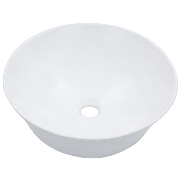 vidaXL Wash Basin 41x12.5 cm Ceramic White