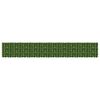 vidaXL Balcony Screen with Leaves Green 500 x 75 cm
