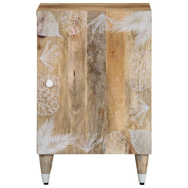 vidaXL Bathroom Cabinet 38x33.5x58 cm Solid Wood Mango