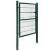 vidaXL 2D Fence Gate (Single) Green 100x140 cm