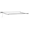 vidaXL Electric Retractable Awning Frame Anthracite 5 x 3 m Aluminium