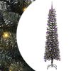 vidaXL Artificial Christmas Tree with 300 LEDs with Stand Green 180 cm