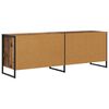 vidaXL TV Cabinet Old Wood 140 x 36 x 49.5 cm Engineered Wood