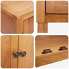 vidaXL Storage Furniture Set with Storage Brown Engineered wood