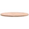 vidaXL Table Top &Oslash;60x2.5 cm Round Solid Wood Beech