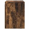 vidaXL Hanging Cabinet Smoked Oak 30 x 29.5 x 40 cm Engineered Wood