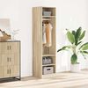 vidaXL Wardrobe Sonoma Oak 50x50x200 cm Engineered Wood